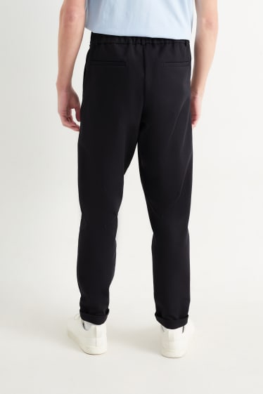 Pánské - Kalhoty chino - regular fit - tmavomodrá