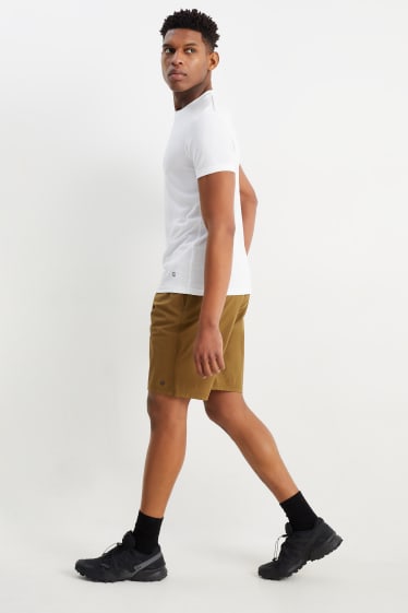 Hombre - Shorts funcionales - marrón