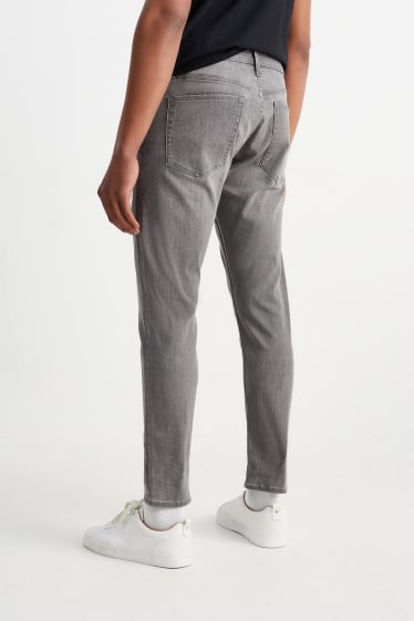 Pánské - Slim tapered jeans - Flex - LYCRA® ADAPTIV - džíny - světle šedé