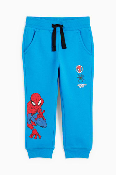 Copii - Omul-Păianjen - pantaloni de trening - albastru
