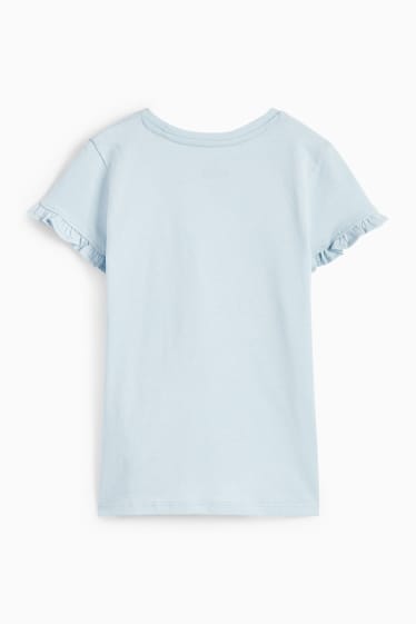 Enfants - La Reine des Neiges - T-shirt - bleu clair