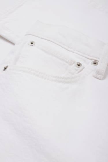 Uomo - Carrot jeans - bianco