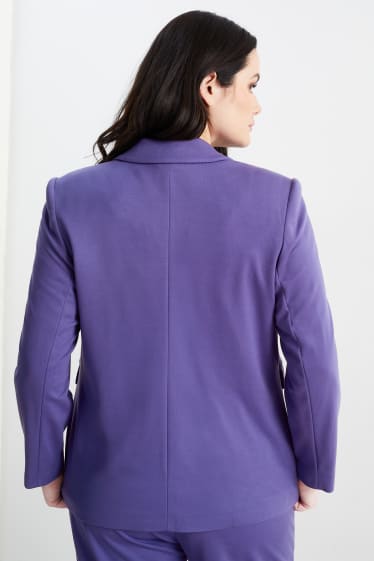 Femmes - Blazer - relaxed fit - violet