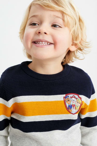 Kinderen: jongens - PAW Patrol - trui - donkerblauw