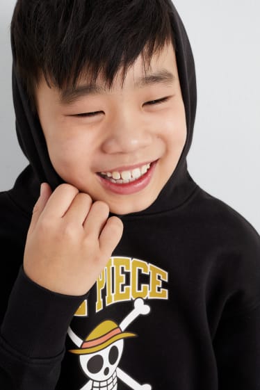 Kinderen - One Piece - hoodie - zwart