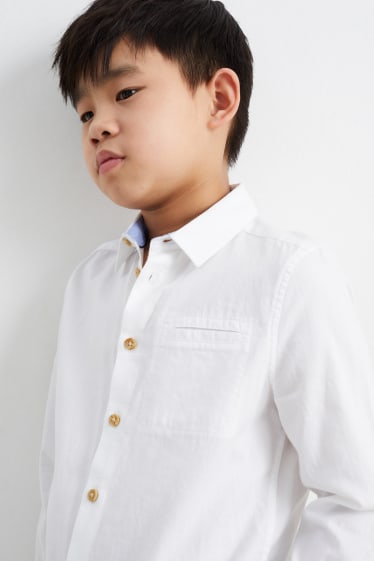 Niños - Camisa - blanco