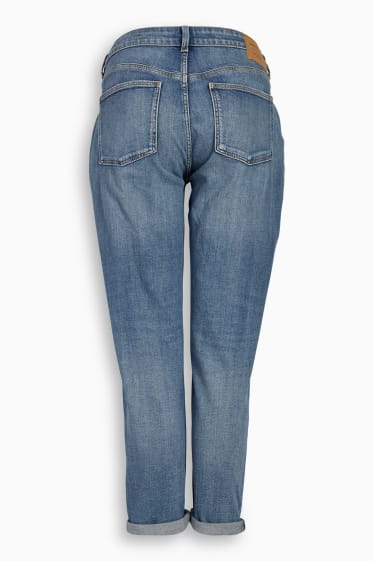 Damen - Umstandsjeans - Tapered Jeans - LYCRA® - helljeansblau