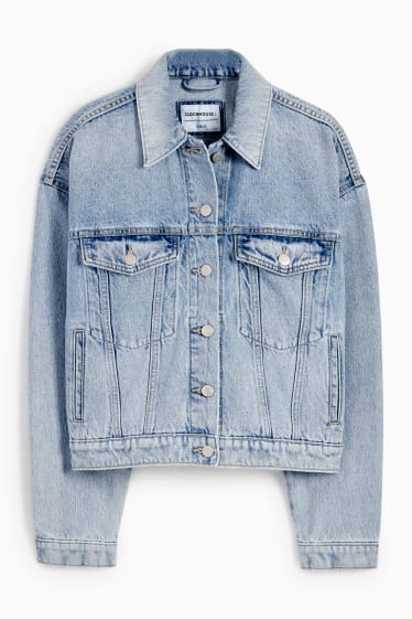 Women - CLOCKHOUSE - denim jacket - denim-light blue