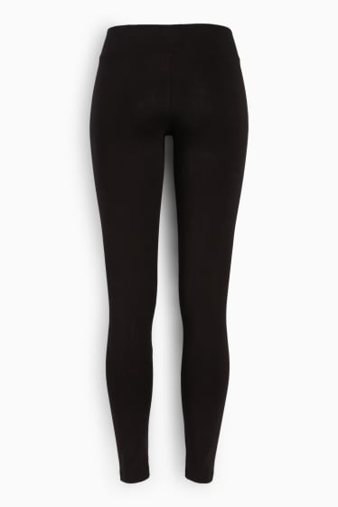 Women - Basic leggings - black