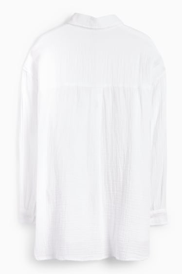 Teens & young adults - CLOCKHOUSE - muslin blouse - white