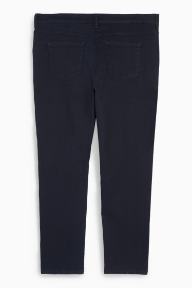 Dona - Slim jeans - mid waist - texà blau