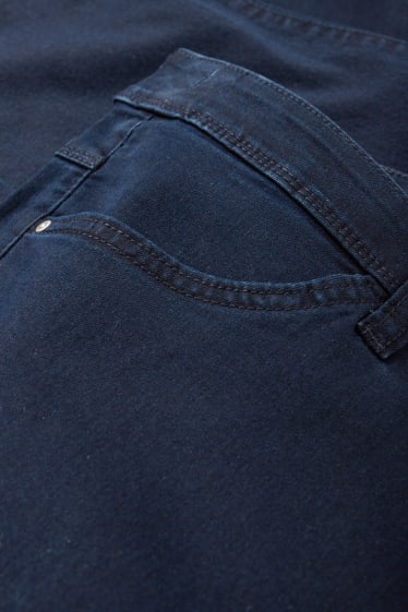 Dames - Slim jeans - mid waist - jeansblauw