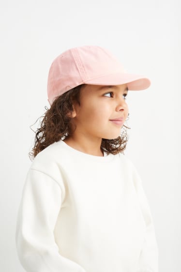 Copii - Șapcă de baseball - roz
