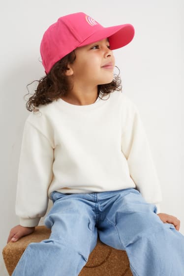 Children - Rainbow - baseball cap - pink