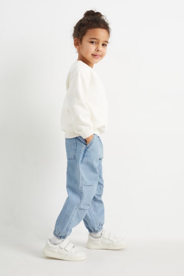 Kinderen - Ballon jeans - jeanslichtblauw