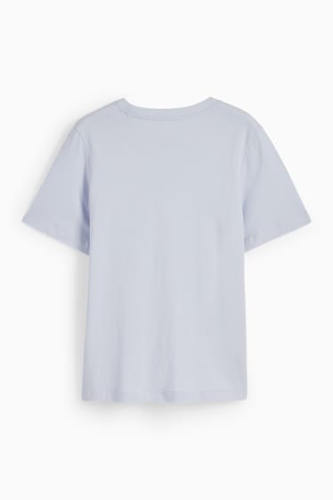 Kobiety - T-shirt basic - jasnoniebieski