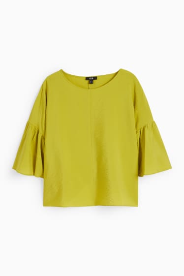 Damen - Bluse - gelb