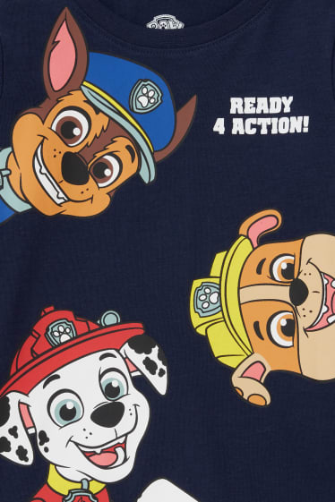 Copii - Băieți - Multipack 3 buc. - Patrula cățelușilor - tricou cu mânecă lungă - albastru închis