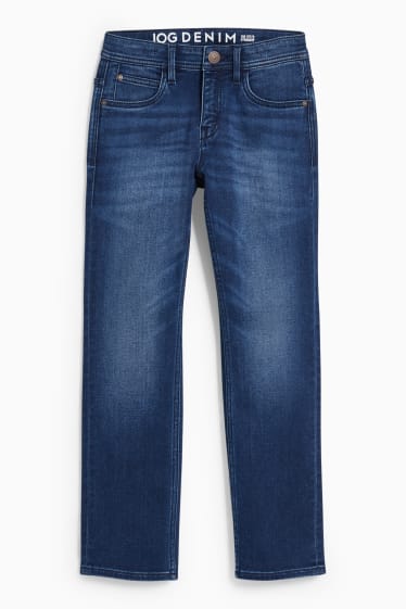 Niños: niños - Straight jeans - jog denim - vaqueros - azul oscuro