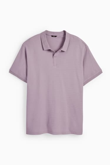 Men - Polo shirt - light violet