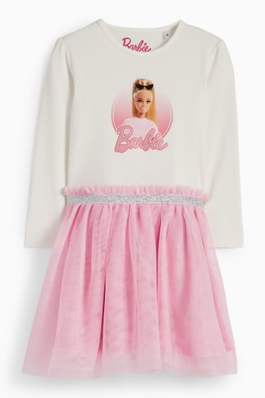 Kinderen - Barbie - jurk - roze