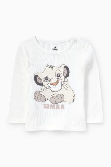 Neonati - Confezione da 2 - Il Re Leone - pigiama per bebè - 4 pezzi - grigio chiaro