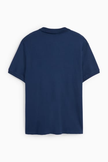 Heren - Poloshirt - donkerblauw