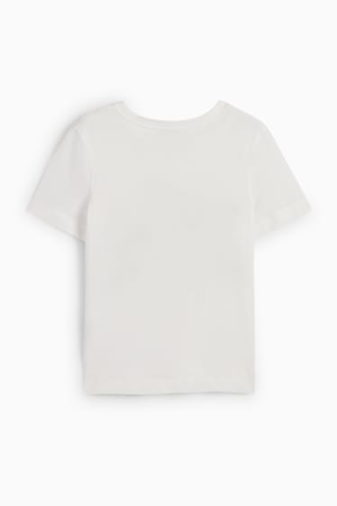 Damen - T-Shirt - cremeweiß