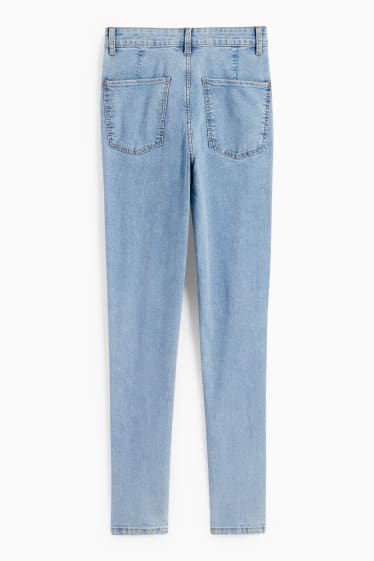 Femei - Jegging jeans - talie înaltă - LYCRA® - denim-albastru deschis