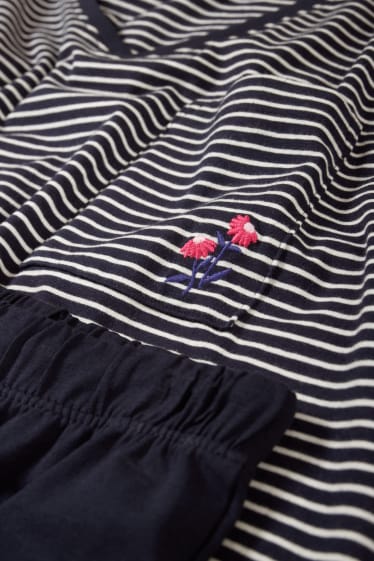 Femmes - Pyjama - bleu foncé