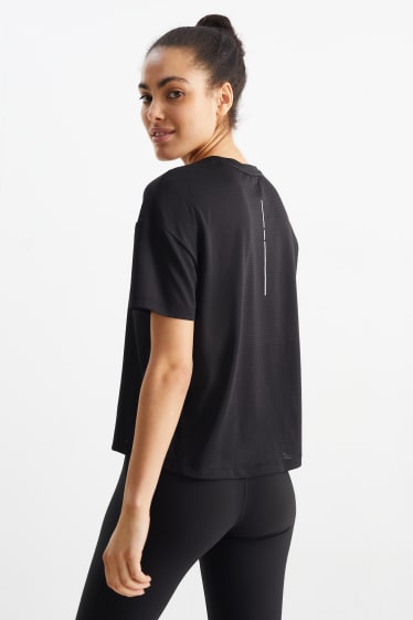 Dames - Sportshirt - zwart