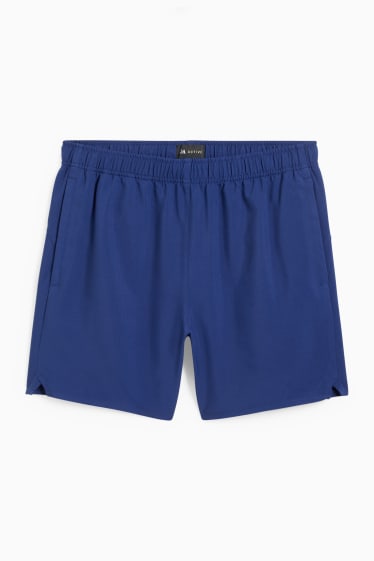 Hommes - Short de sport - bleu