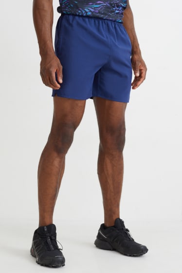 Bărbați - Pantaloni scurți funcționali - albastru