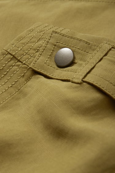 Damen - Bluse - khaki