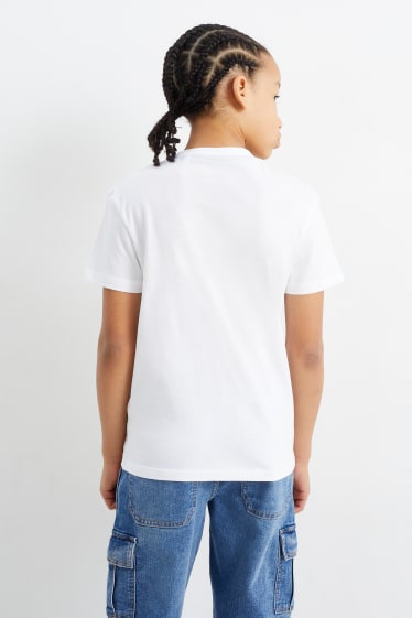 Children - Multipack of 2 - Minecraft - short sleeve T-shirt - blue / white