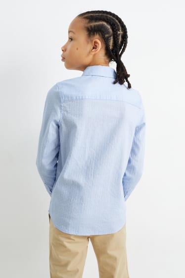 Enfants - Chemise - bleu clair