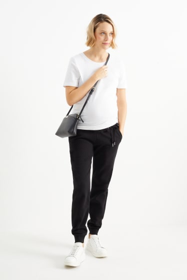 Women - Maternity joggers - black