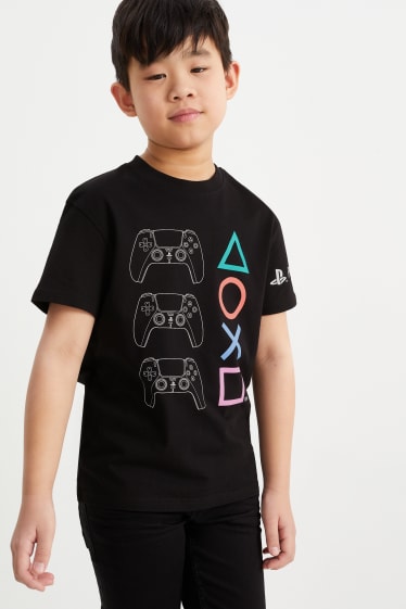 Niños - PlayStation - camiseta de manga corta - negro