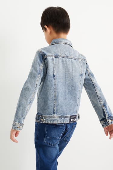 Kinder - Jeansjacke - jeansblau