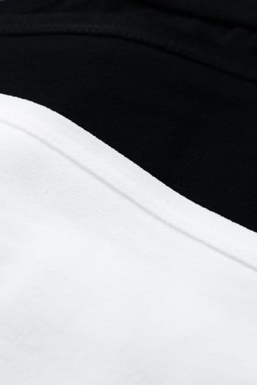 Dámské - Multipack 4 ks - kalhotky hipster - bílá/černá
