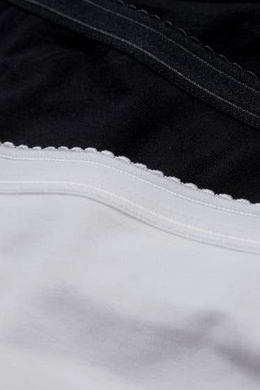 Dona - Paquet de 4 - calces - blanc/negre