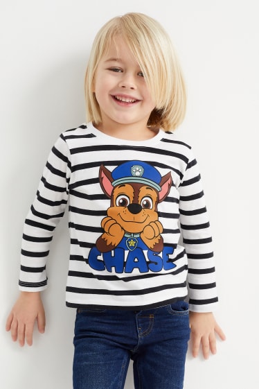 Copii - Băieți - Multipack 3 buc. - Patrula cățelușilor - tricou cu mânecă lungă - albastru închis