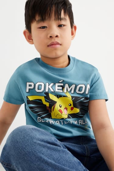 Kinderen - Pokémon - T-shirt - blauw