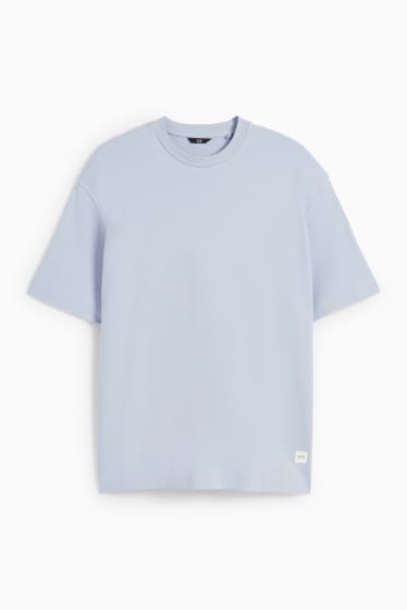 Heren - T-shirt - lichtblauw