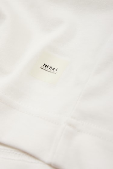 Herren - T-Shirt - cremeweiß