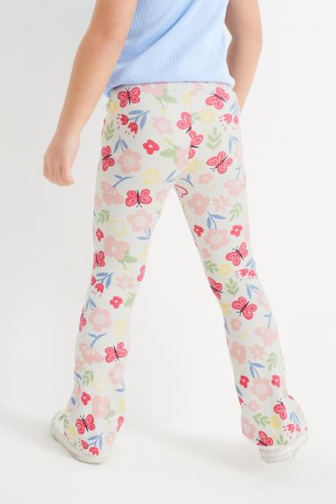 Bambini - Confezione da 2 - leggings - bianco crema