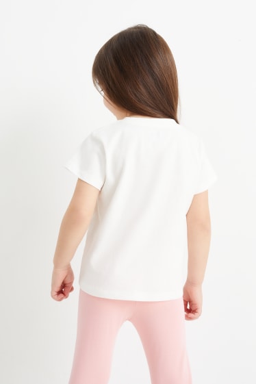 Dětské - Multipack 2 ks - roztleskávačka - tričko s krátkým rukávem - bílá