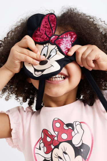 Kinderen - Minnie Mouse - set - jurkje en schoudertasje - roze