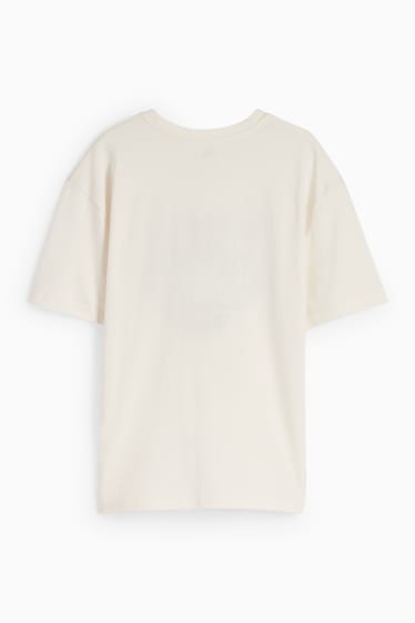 Kinderen - Tijger - T-shirt - crème wit