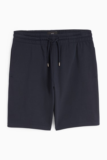 Men - Sweat shorts - dark blue
